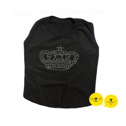 Crown Siyah Tişört